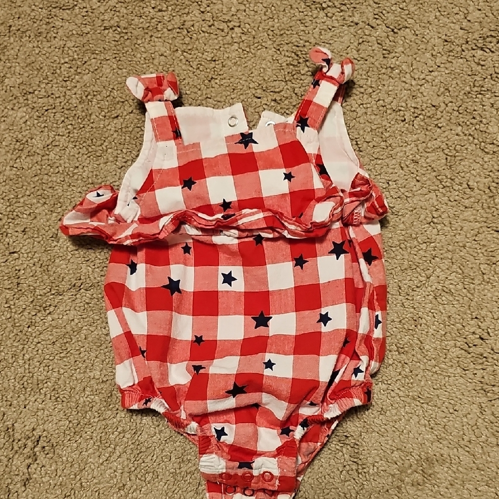 Cat & Jack 4th Of July Baby Outfit